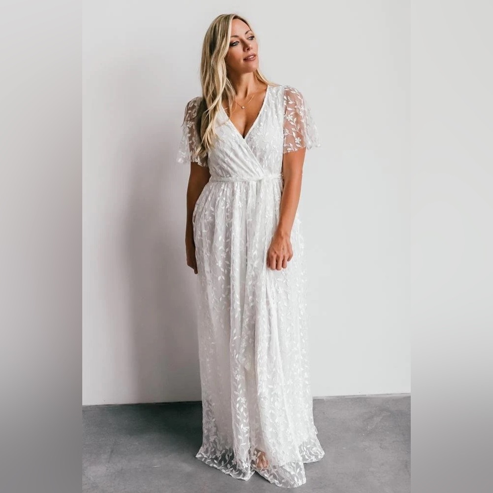 Baltic Born Marseille Embossed Maxi Dress